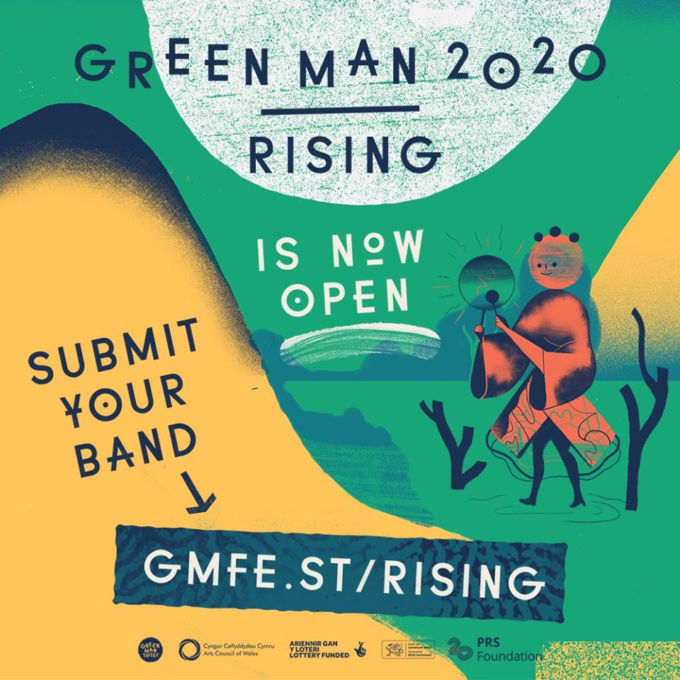 Green Man Rising 2020 competition is open to emerging bands & artists!